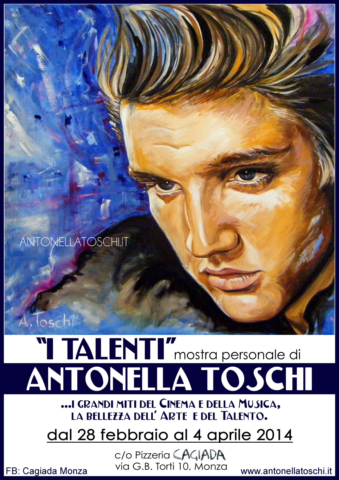 Mostra personale Cagiada Monza 1-28 marzo 2014