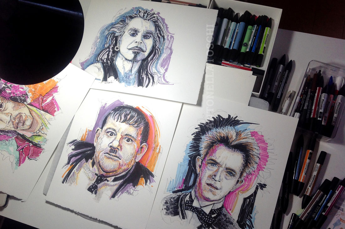 Bozzetti | nuovi disegni in piccolo formato
