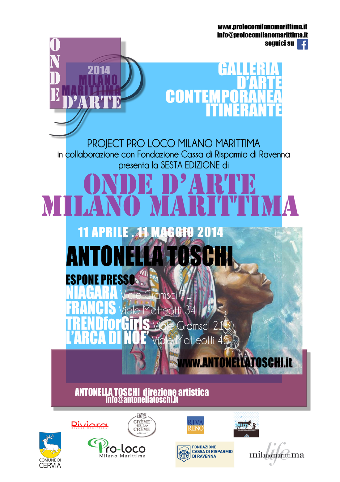 Onde d'Arte 2014 Milano Marittima 11 aprile - 11 maggio