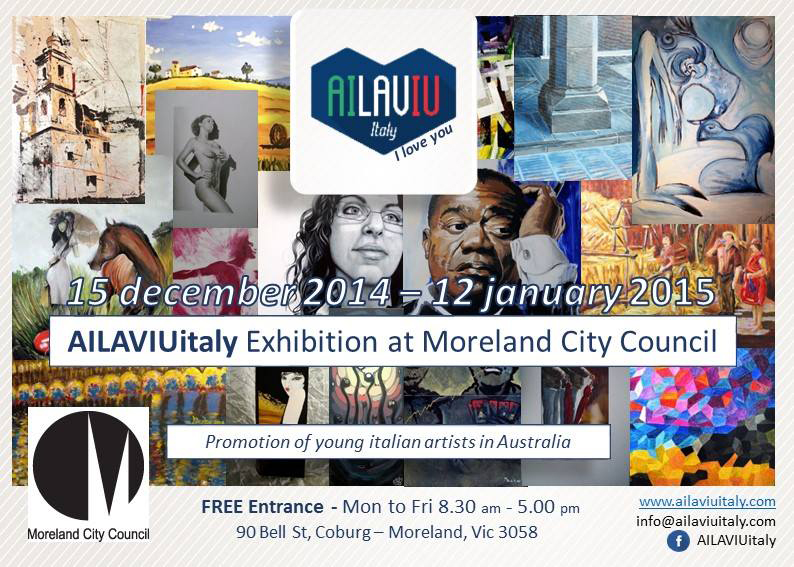 Mostra Moreland City Council, Australia 15 dic 2014 -23 genn 2015