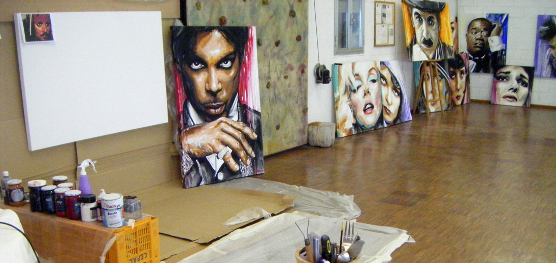 Il mio laboratorio di pittura